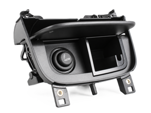 Posacenere nero. Porsche 971.1 / 971.2 Panamera 2017-2023 - 971857335B1E0, 971857335A1E0